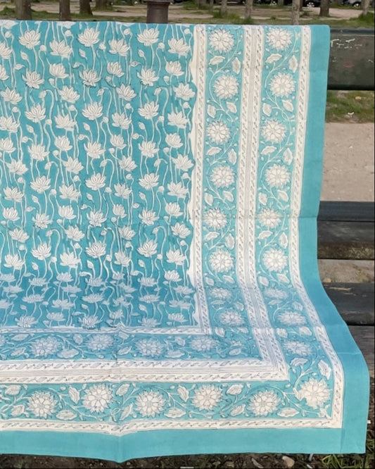 Nappe Bleu turquoise
