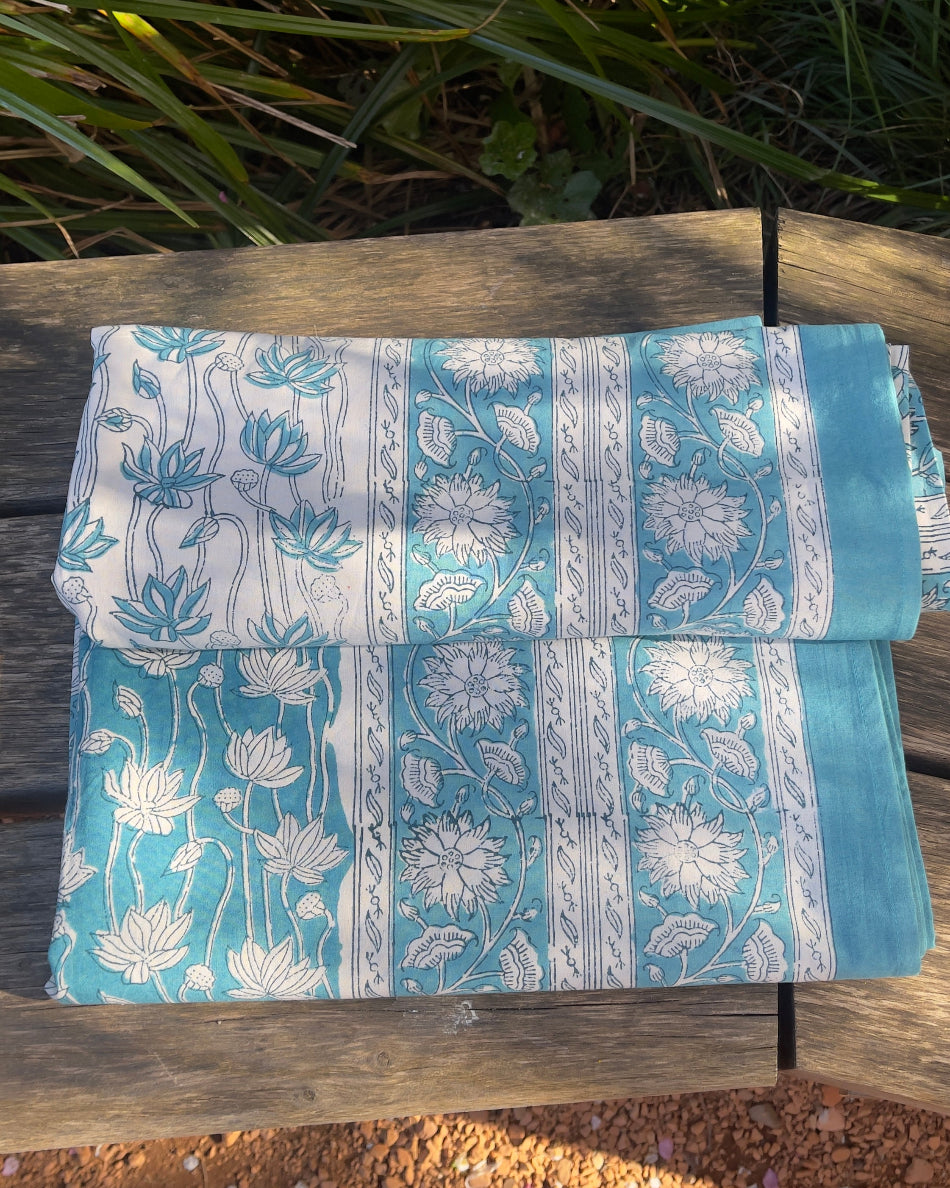 Nappe Bleu turquoise