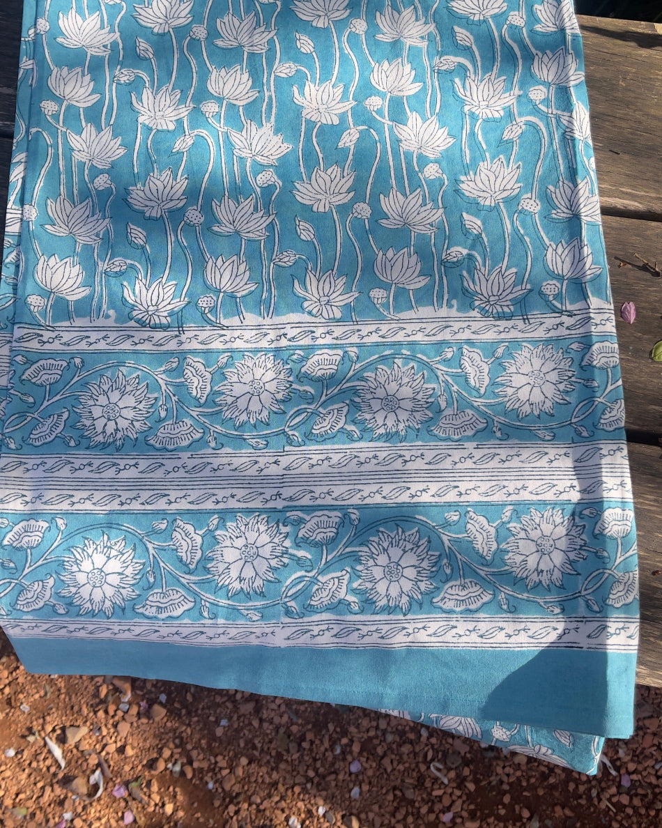 Nappe Bleu turquoise