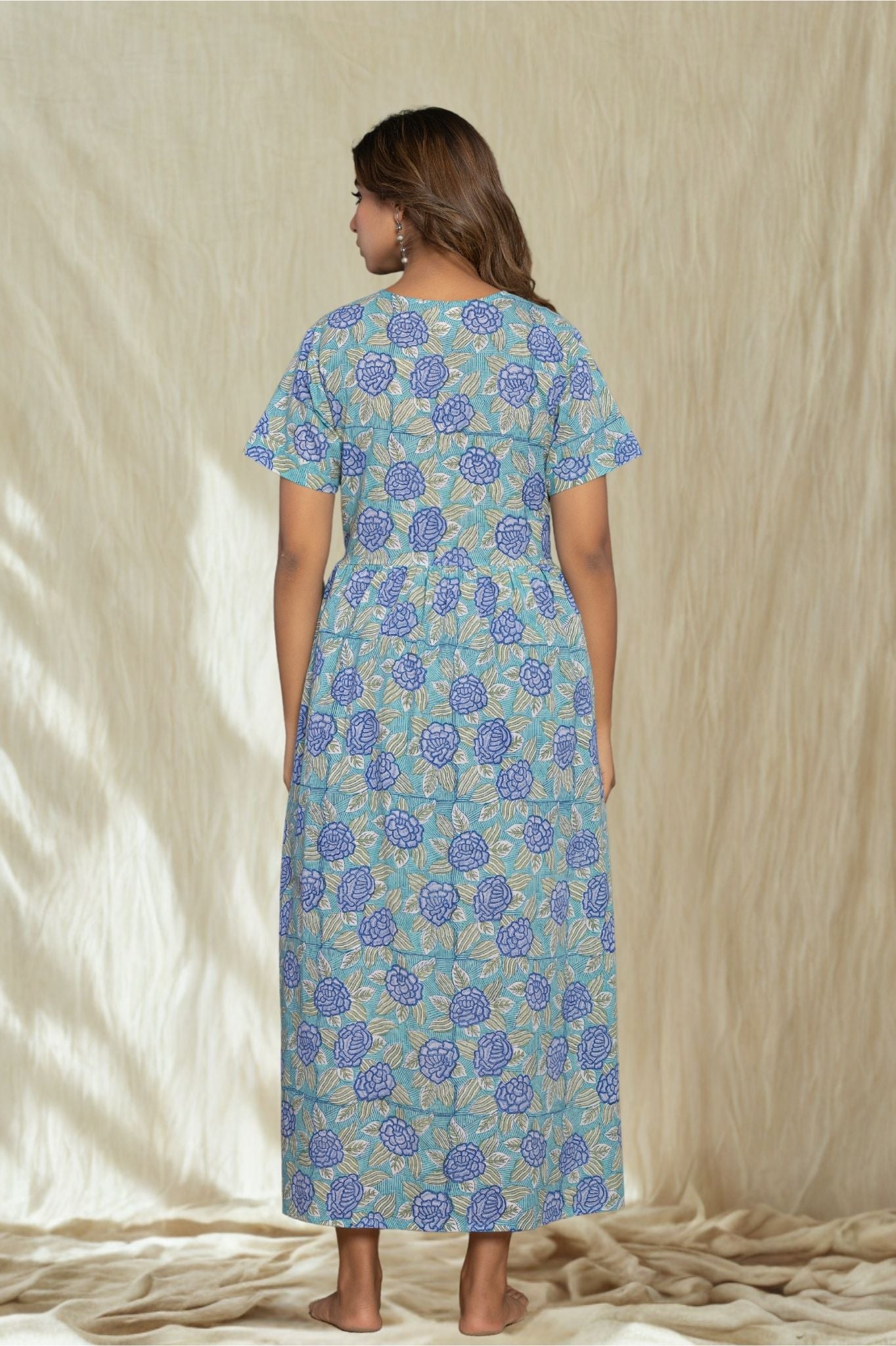 Robe Longue à Fleurs "Rêve de Provence"