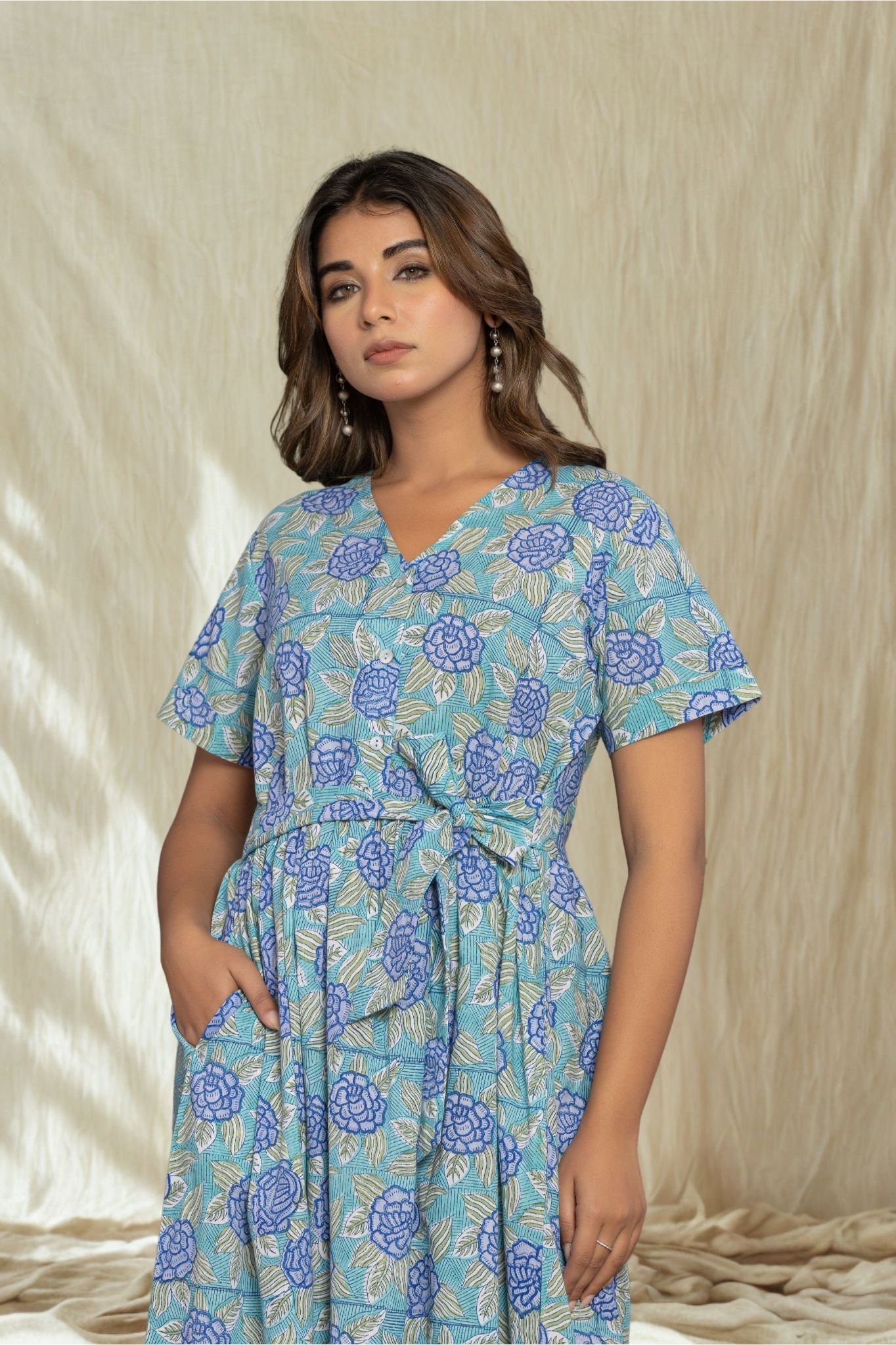 Robe Longue à Fleurs "Rêve de Provence"