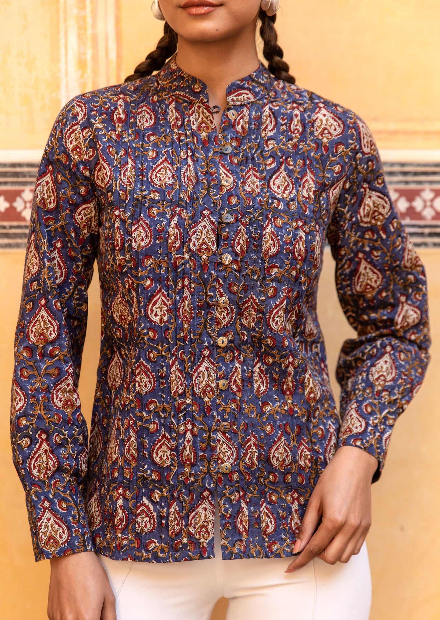 BLOUSE KAMAL NAVY