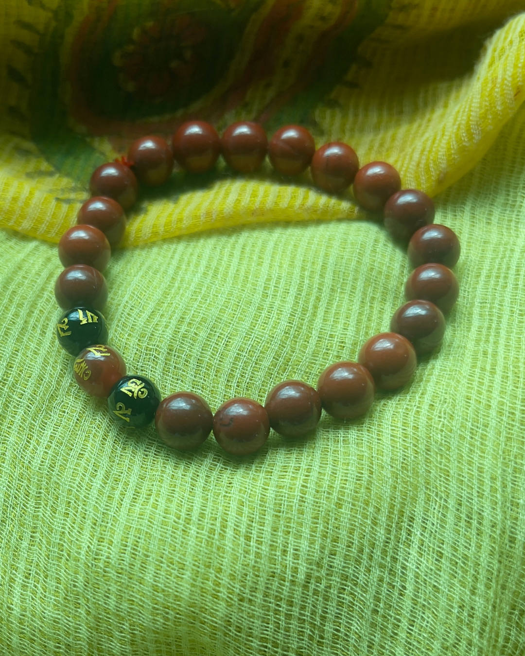 Bracelet en Jaspe Rouge – Vitalité, ancrage & force intérieure - 8mm