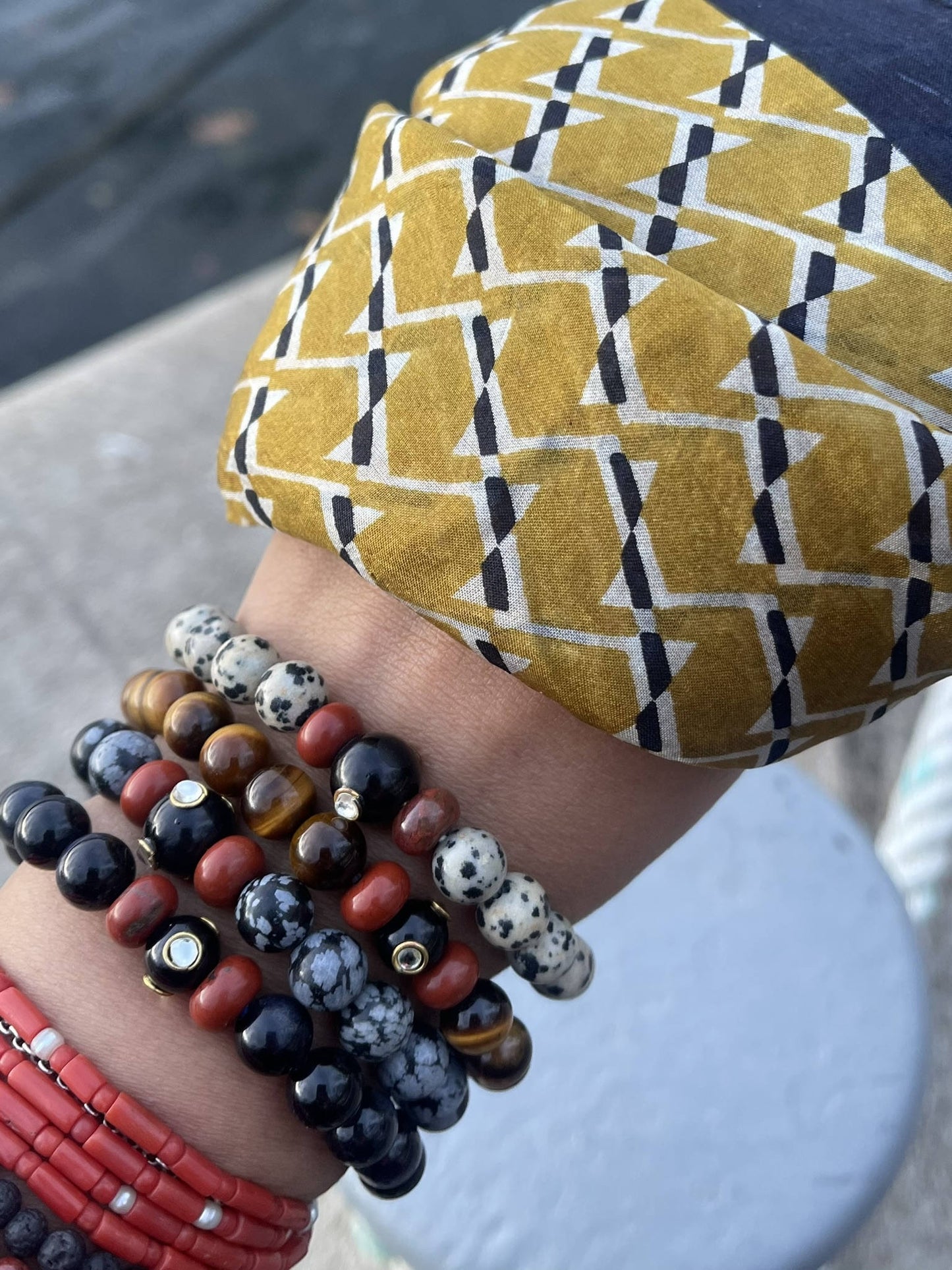 Bracelet en Œil de Tigre Bleu – Protection, Intuition et Sérénité – 8 mm