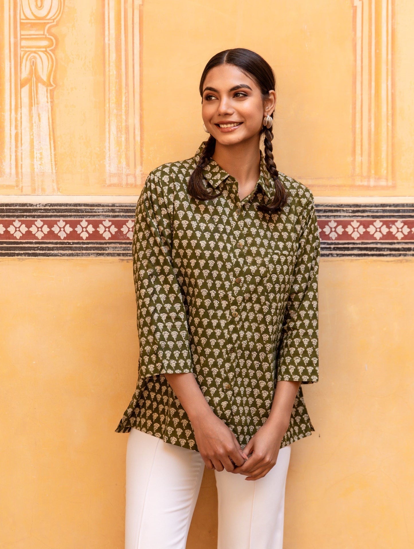 LAKSHMI GREEN DRESS