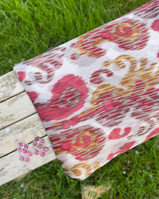 Boucles d'oreilles Quartz en Trèfle