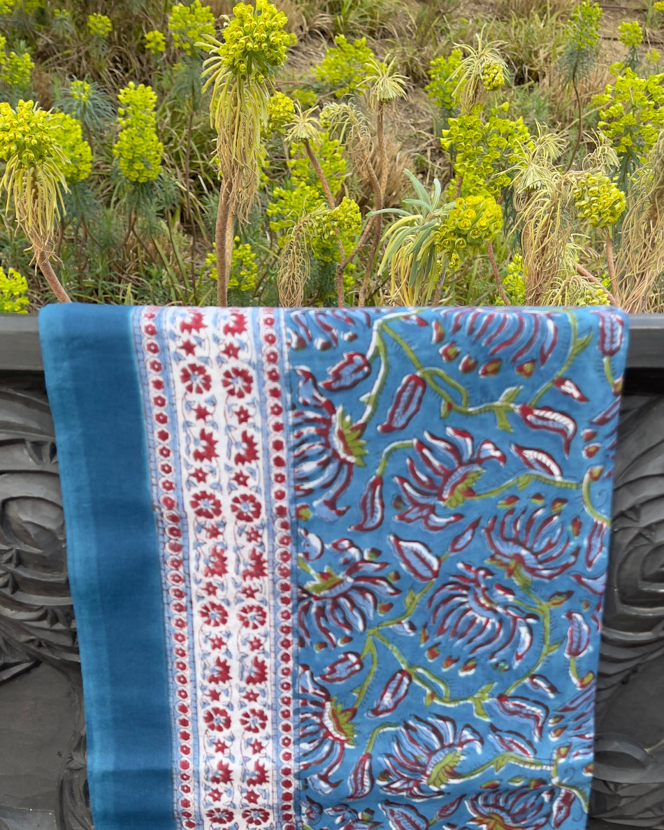 Paréo Sarong Bleu canard