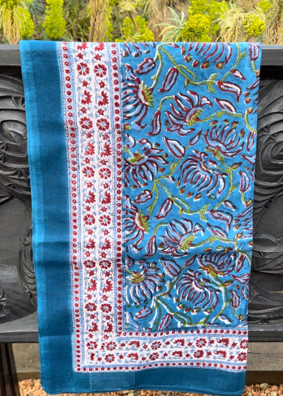 Paréo Sarong Bleu canard