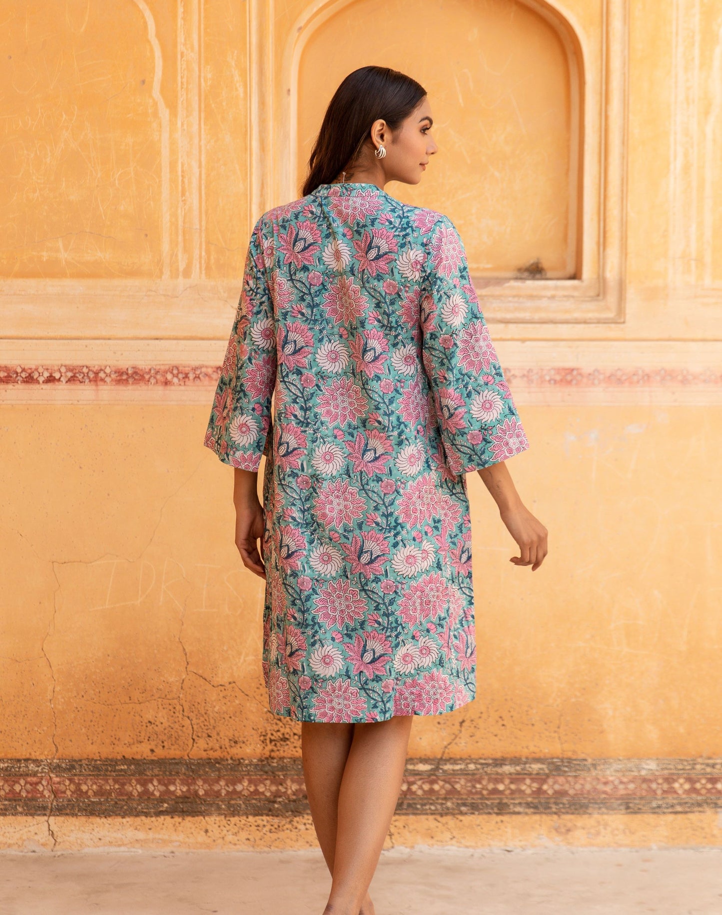 ROBE PARI FLOWER
