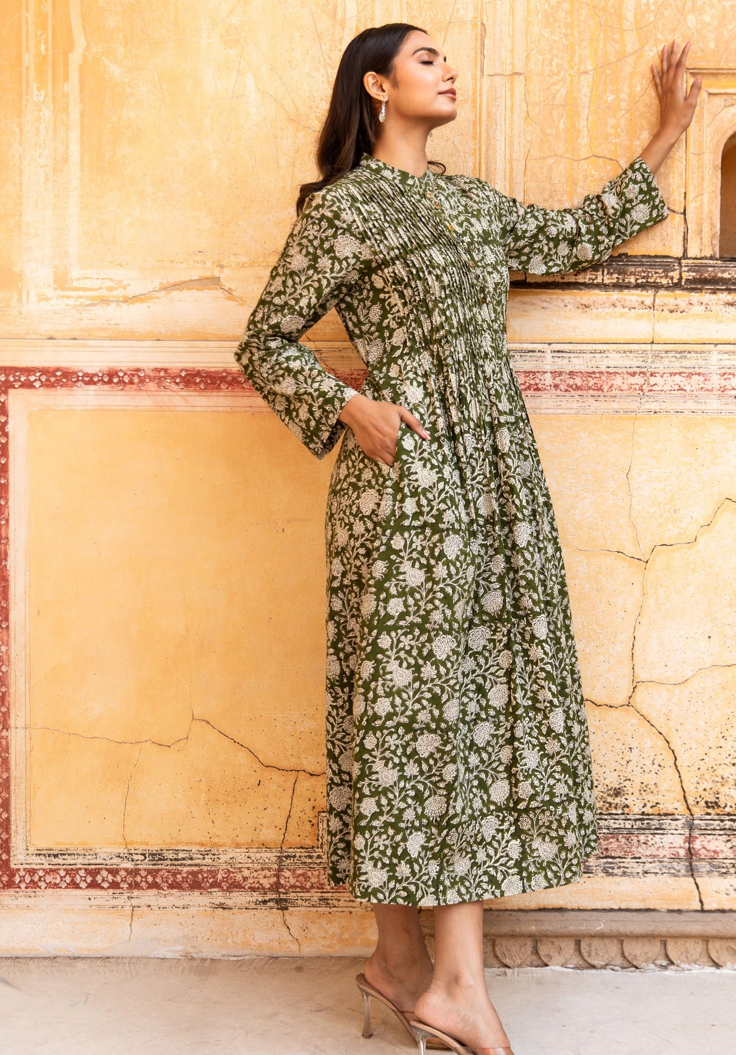 ROBE RANI GREEN