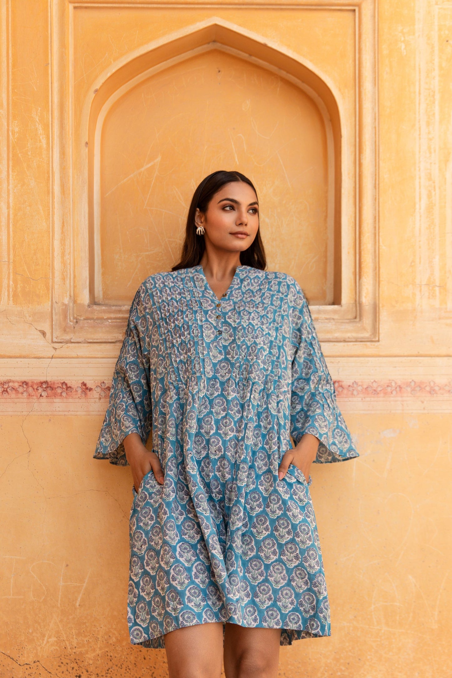 ROBE PARVATI BLEU