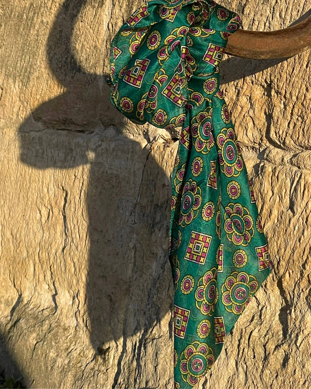 Silk Scarf – Soft and Lightweight – Classic Green