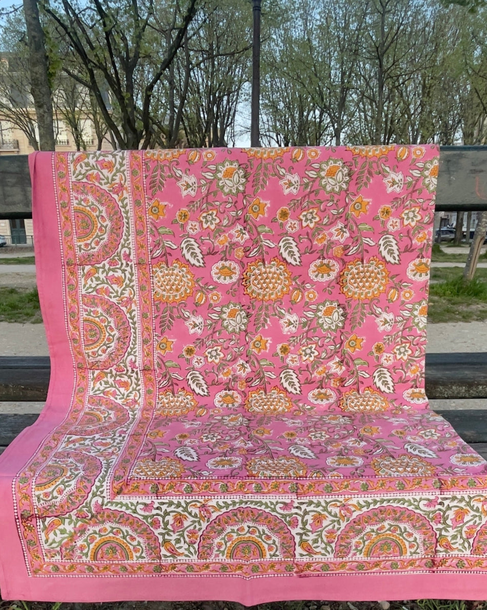 Pink Tablecloth