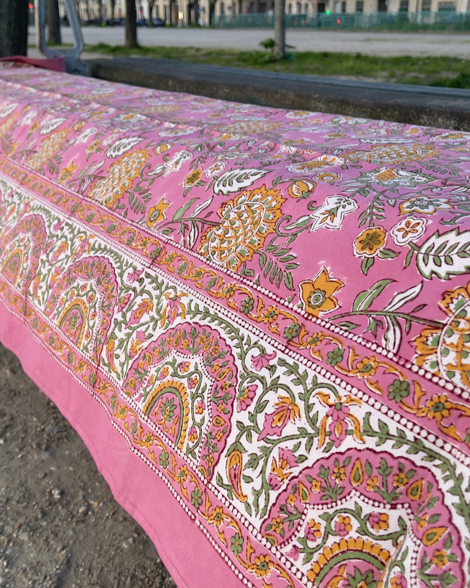 Pink Tablecloth