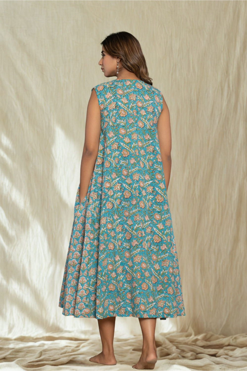 Robe longue "Pema" - sans manches