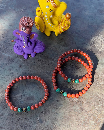 Bracelet en Jaspe Rouge – Vitalité, ancrage & force intérieure - 6mm