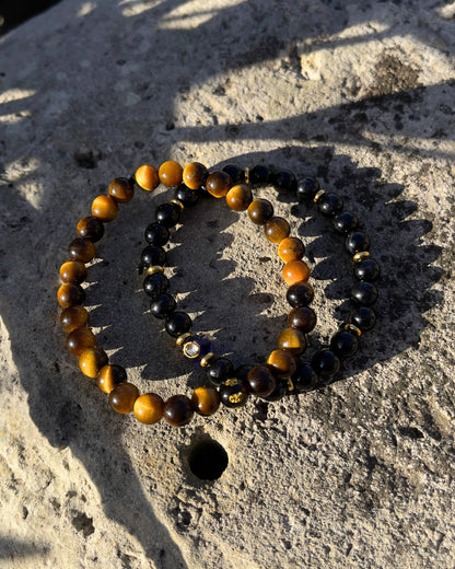 Bracelet en Œil de Tigre – Protection, Confiance et Stabilité – 6 mm