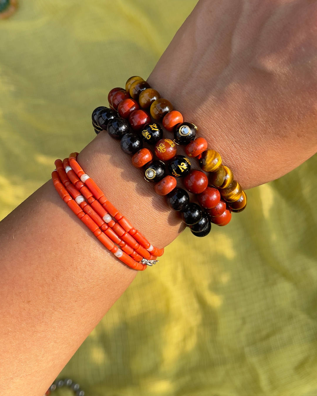 Bracelet en Jaspe Rouge – Vitalité, ancrage & force intérieure - 8mm