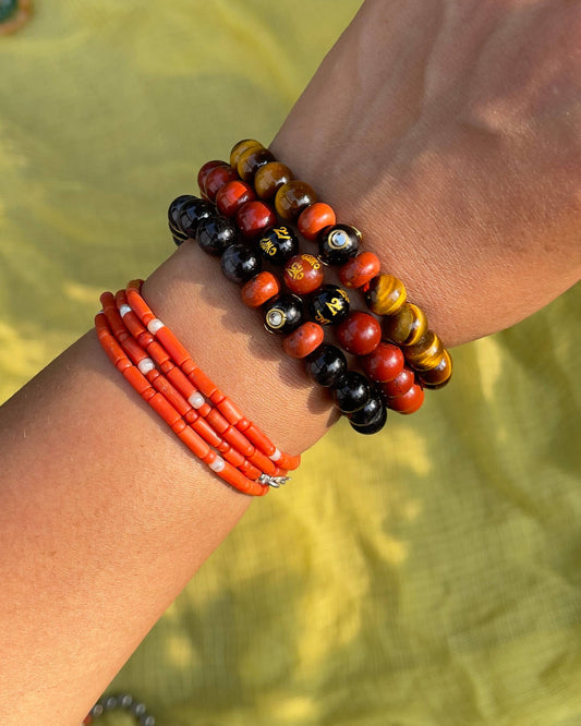 Bracelet en Jaspe Rouge – Vitalité, ancrage & force intérieure - 8mm