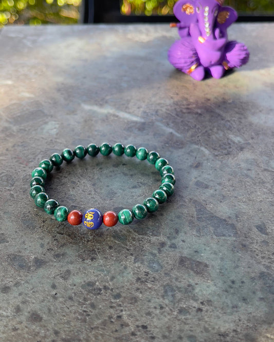 Bracelet en Malachite – Protection, transformation et équilibre intérieur