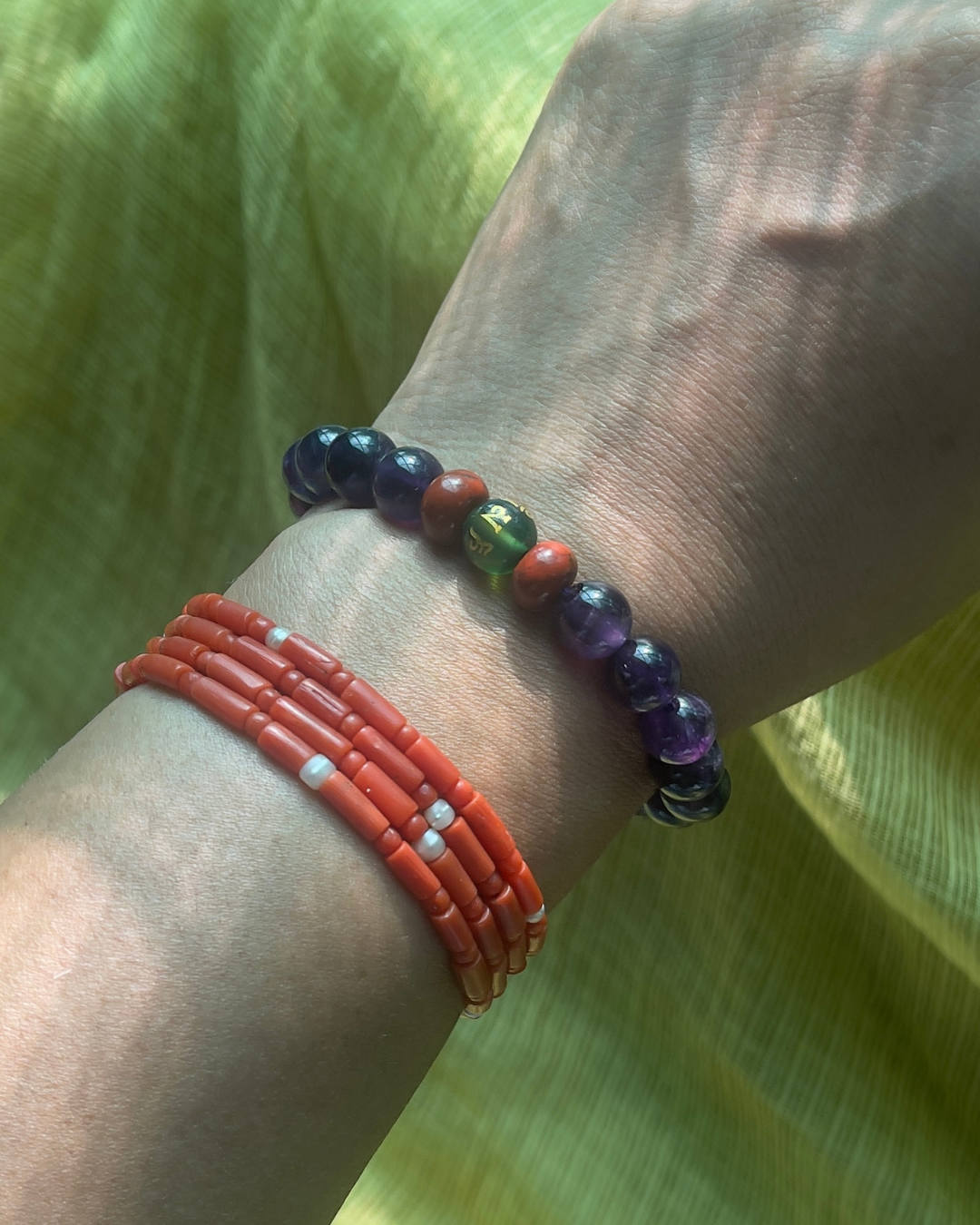 Bracelet en Améthyste – Intuition, Paix intérieure et Équilibre - 8mm