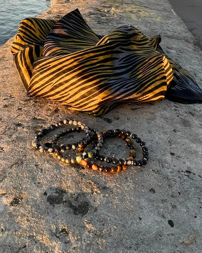 Bracelet en Œil de Tigre – Protection, Confiance et Stabilité – 6 mm