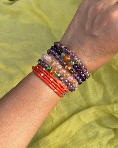 Bracelet en Améthyste – Sérénité, protection & clarté