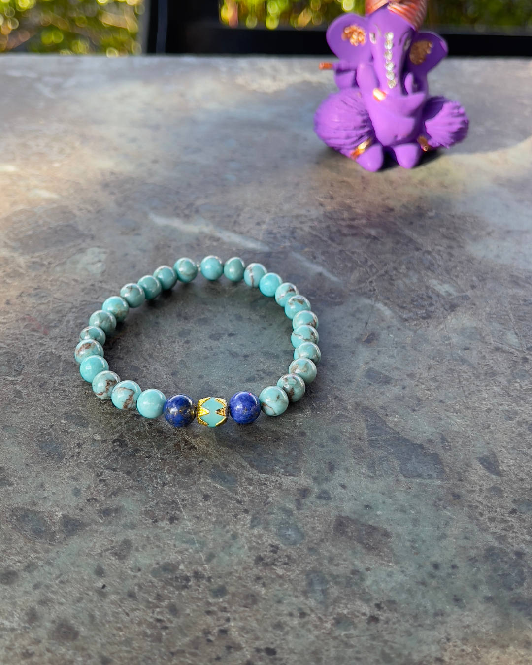 Bracelet en Turquoise d’Iran – Protection, Sérénité et Harmonie