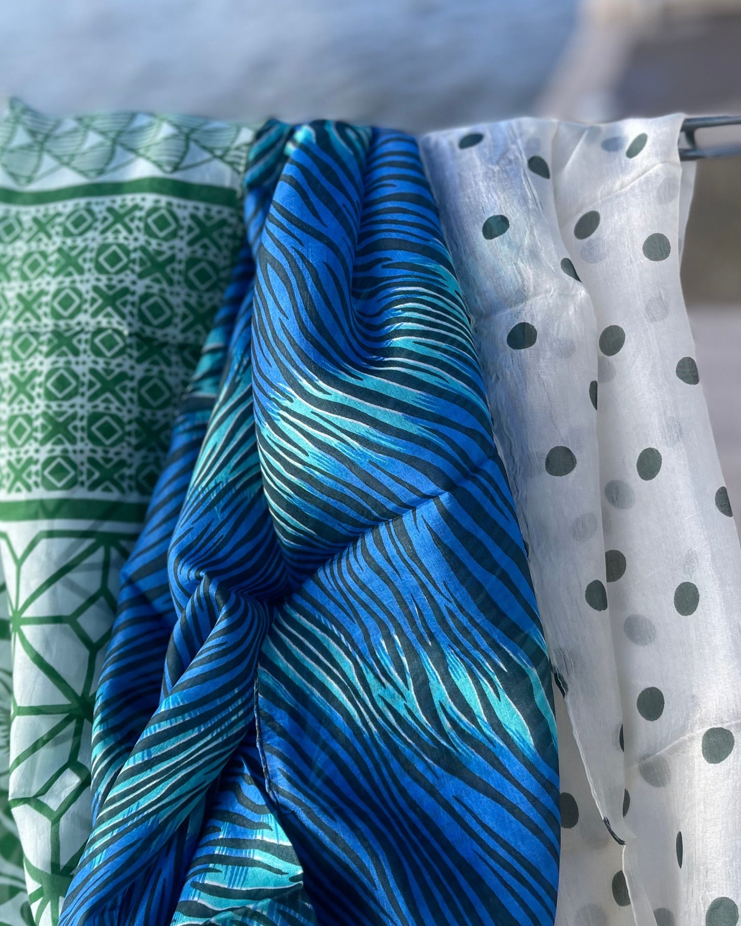 Foulard en Soie Naturelle – Olivia