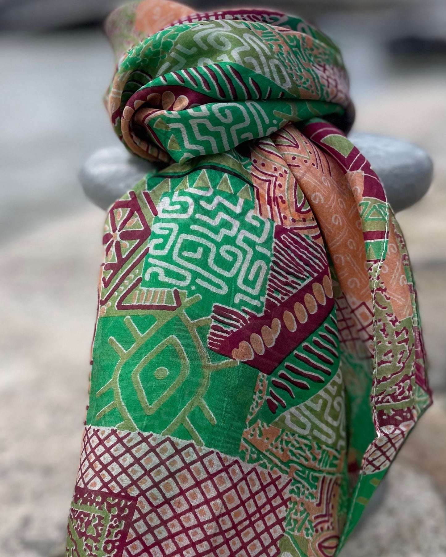Foulard en Soie – Doux et Léger - Mosaïque