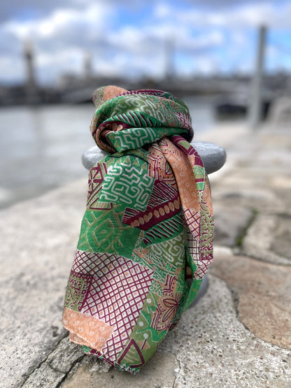 Foulard en Soie – Doux et Léger - Mosaïque