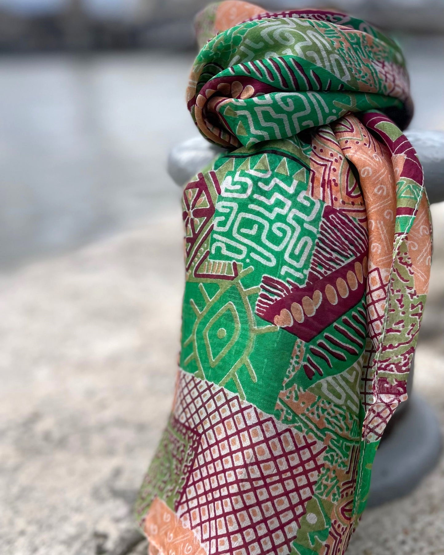 Foulard en Soie – Doux et Léger - Mosaïque