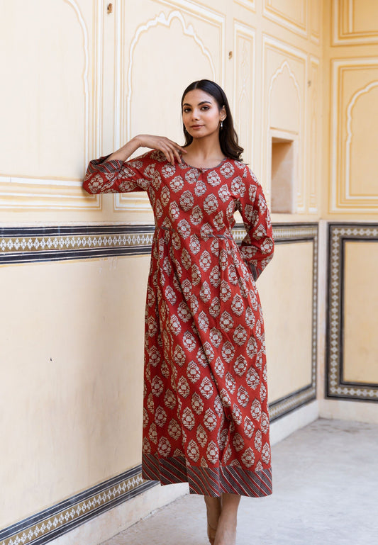 ROBE DURGA RED