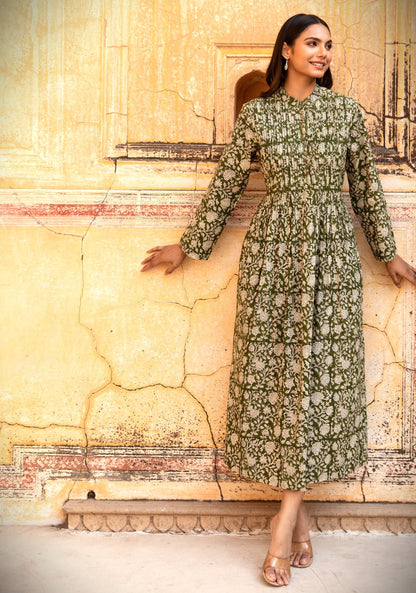 RANI GREEN DRESS