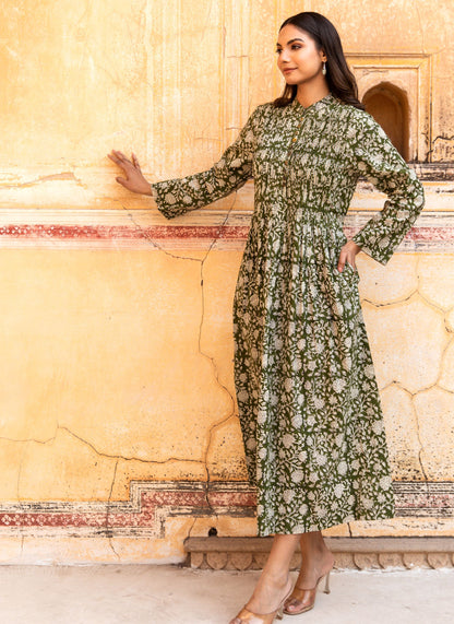 RANI GREEN DRESS